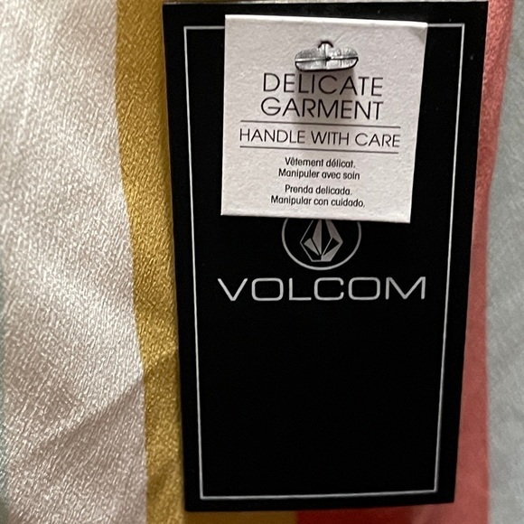 Volcom Flavor Up Striped Cami Slip Dress | Size M | Rainbow Boho - Picture 14 of 14